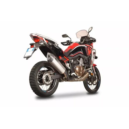 LABAIS MUFFLER FIGHTER TIT ECE HON CRF1100L FOR HONDA CRF 1100 L ABS (OGLEKĻA ŠĶIEDRA)