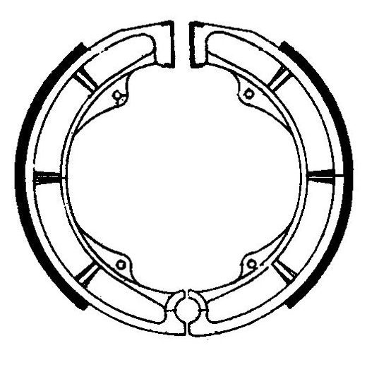 BREMŽU LOKI FERODO 225129089