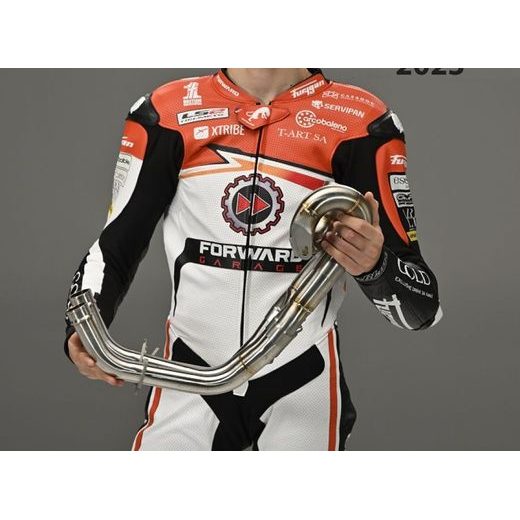 DECAT PIPE GPR CO.E5.BM.107.DEC BRUSHED STAINLESS STEEL PRIEKŠ BMW R 1250 RS 2021-2024, BMW R 1250 R 2021-2024