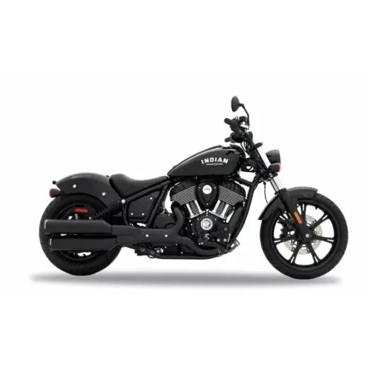 LABAIS MUFFLER 4" CHIEF BK/BK FOR INDIAN CHIEF 111 ABS (NĒRUSĒJOŠAIS TĒRAUDS)