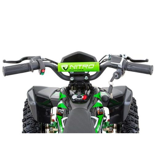 BĒRNU ELEKTRISKAIS KVADRICIKLS NITRO MOTORS 1000W ECO PYTHON SNOWY-PROFILE L SPORT 6"