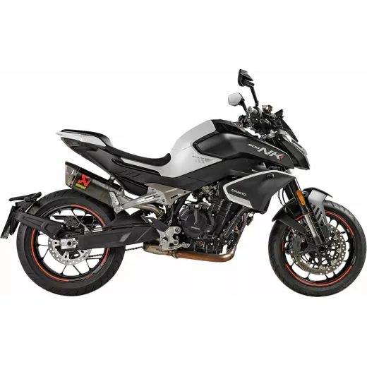 IZPŪTĒJS EXHAUST SLIP-ON CF/TI CFMOTO 800NK FOR CF MOTO NK 800 ABS (TITĀNS)
