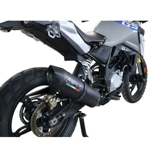 PILNA IZPLŪDES SISTĒMA GPR FURORE EVO4 E4.BM.CAT.106.FNE4 MATTE BLACK PRIEKŠ BMW G 310 GS 2017-2021