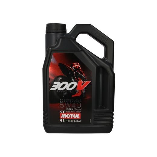 MOTOREĻĻA MOTUL 300V FACTORY LINE ROAD 5W-40 4T 4L