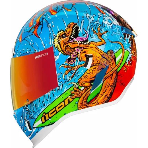 ĶIVERE AIRFORM™ DINO FURY HELMET (DAUDZKRĀSAINS)
