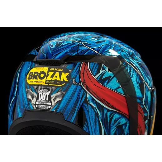 ĶIVERE AIRFORM™ BROZAK MIPS® HELMET (ZILS, DZELTENS)