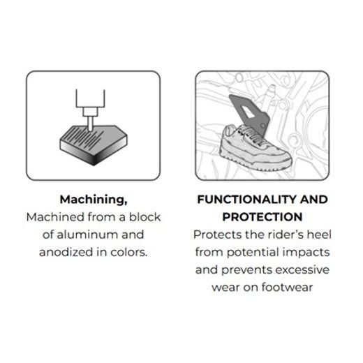 HEEL PLATES PUIG 22007N MELNS/PELĒKS