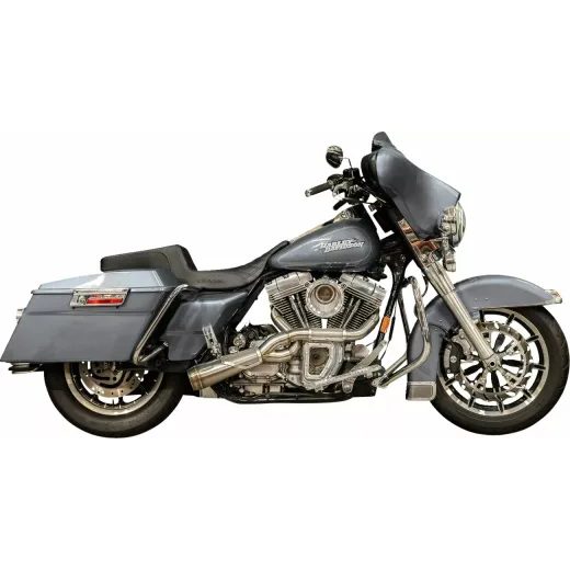 IZPLŪDES SISTĒMA EXH 2:1 BIG SEXY TC SS FOR HARLEY DAVIDSON FLHR 1450 (NERŪSĒJOŠAIS TĒRAUDS)