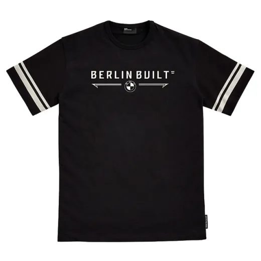 BERLIN BUILT T-SHIRT MEN BLACK 2XL