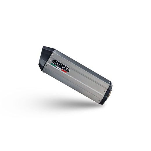 SLIP-ON EXHAUST GPR HYPER SONIC H.226.HYSOTIT BRUSHED TITANIUM