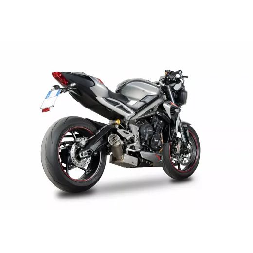 EXHAUST SYSTEM EXHAUST GRID-O TIT ECE 3/4 TRI ST 765 FOR TRIUMPH STREET TRIPLE 765 R ABS (TITĀNS)