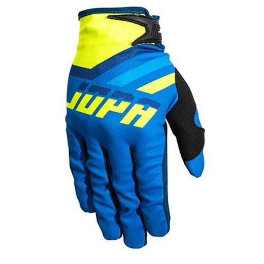 CIMDI JOPA MX-GLOVES MX-8 (MELNS, DZELTENS)