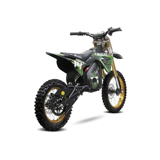 BĒRNU ELEKTRISKAIS KROSA MOTOCIKLS NITRO MOTORS E-DIRTBIKE 1300W TIGER LITHIUM 13AH 14/12 BRUSHLESS DLX