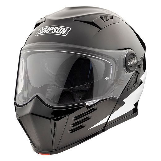 ĶIVERE SIMPSON HELMET ECE22.06 DARKSOME HELLFIRE