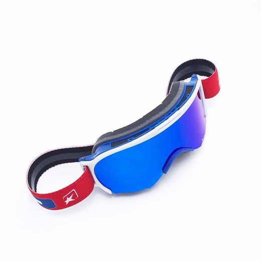 GOGGLES ARIETE WABI 14980-AABR BLUE MULTILAYER LENS RED/BLUE