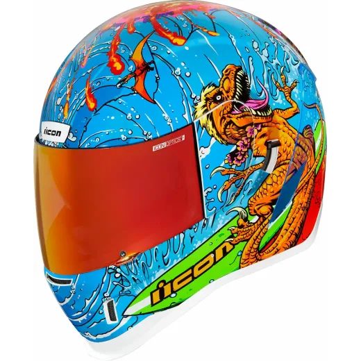 ĶIVERE AIRFORM™ DINO FURY HELMET (DAUDZKRĀSAINS)