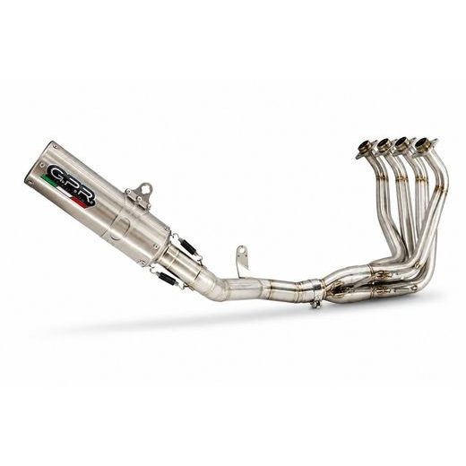 PILNA IZPLŪDES SISTĒMA GPR M3 E4.CO.H.260.1.CAT.M3.INOX BRUSHED STAINLESS STEEL PRIEKŠ HONDA CB 650 R 2019-2020