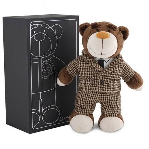 TOY BEAR GREY SUIT