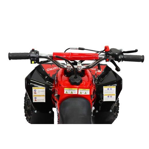 BĒRNU KVADRACIKLS NITRO MOTORS 49CC AVENGER E-START PRM 6"