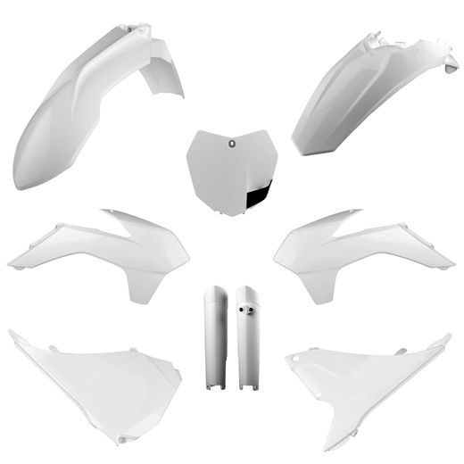 PLASTMASAS DAĻU KOMPLEKTI POLISPORT 91448 WHITE KTM
