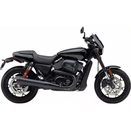 IZPŪTĒJS MUFFLERS BLK XG750A 17-19 FOR HARLEY DAVIDSON XG 500