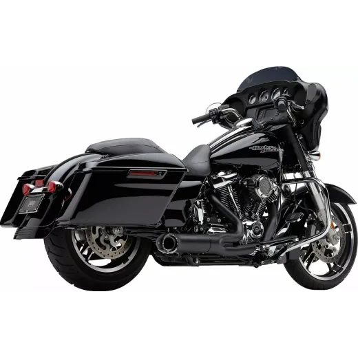 IZPLŪDES SISTĒMA 2:1 W/TIP BLK FLH FOR HARLEY DAVIDSON FLHR 1750 ABS