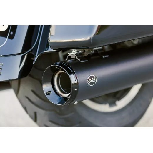 IZPŪTĒJS MUFFLER BLK GNX 95-16 TC FOR HARLEY DAVIDSON FLHR 1340