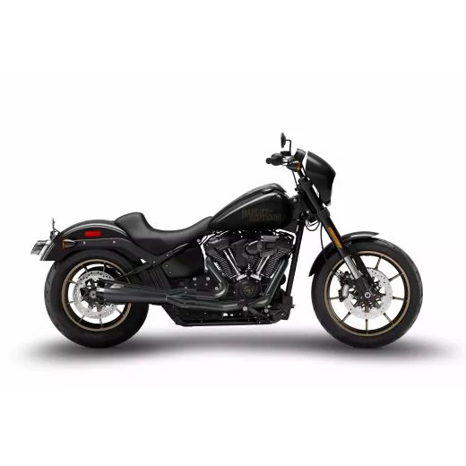 IZPLŪDES SISTĒMA SOFTAIL 2IN1 E4/E5 BLACK 17-24 FOR HARLEY DAVIDSON FXBBS 1868