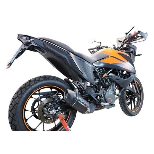 SLIP-ON EXHAUST GPR FURORE NERO KT.99.2.RACE.FUNE MATTE BLACK INCLUDING LINK PIPE