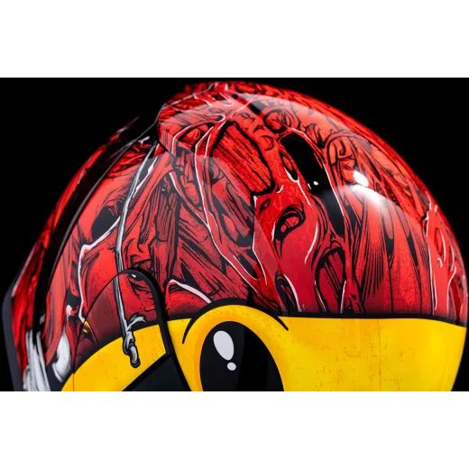 ĶIVERE AIRFORM™ BROZAK MIPS® HELMET (SARKANS, DZELTENS)