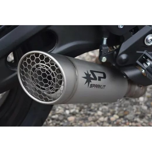EXHAUST SYSTEM EXHAUST GRID-O TIT RAC FULL SYS YAM R7-MT07-TRC7 FOR YAMAHA MT-07 (TITĀNS)