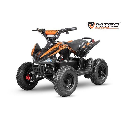 BĒRNU ELEKTRISKAIS KVADRICIKLS NITRO MOTORS PYHTON CROSS ECO 1000W 36V 6 COLLAS