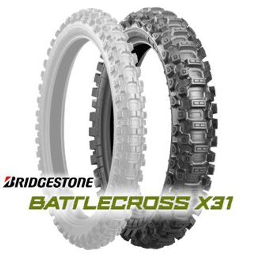 BRIDGESTONE BATTLECROSS 100/90 -19 (57M) X31 BATTLECROSS