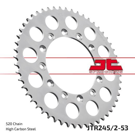 ĶĒDES KOMPLEKTS EK - SUDRABA CHAIN 520 SRO, O-RING, CHK FRONT SPROCKET JT, CHK REAR SPROCKET JT PRIEKŠ HONDA XR 250 R 1982-1983