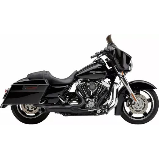 IZPLŪDES SISTĒMA 2:1 W/TIP BLK FLH FOR HARLEY DAVIDSON FLHR 1584