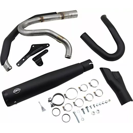 IZPLŪDES SISTĒMA BLK 2-1RC M8 ST FOR HARLEY DAVIDSON FLFB 1750 ABS (NERŪSĒJOŠAIS TĒRAUDS)