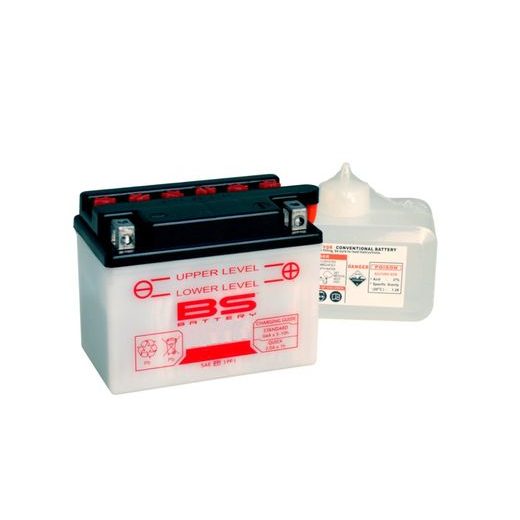 STANDARTA AKUMULATORS (AR SKĀBES AMPULĀM) BS-BATTERY B54-6 (6N12A-2C) IEKĻAUTS SKĀBES IEPAKOJUMS