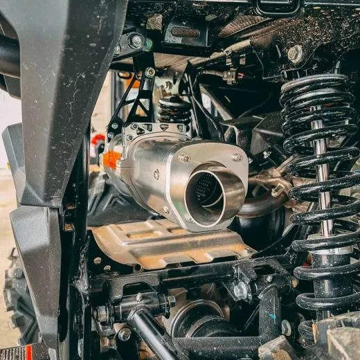 IZPŪTĒJS EXH ZFORCE TRAIL SINGLE FOR CF MOTO ZFORCE 800 V2 EFI 4X4 (NĒRUSĒJOŠAIS TĒRAUDS)