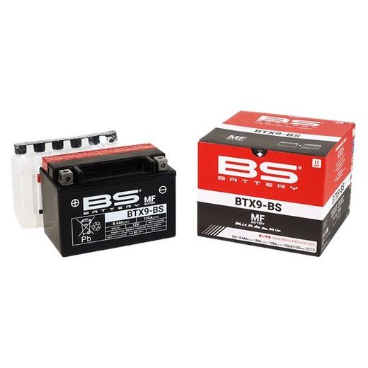 SLĒGTA TIPA AKUMULATORS BS-BATTERY BTX9-BS (YTX9-BS)