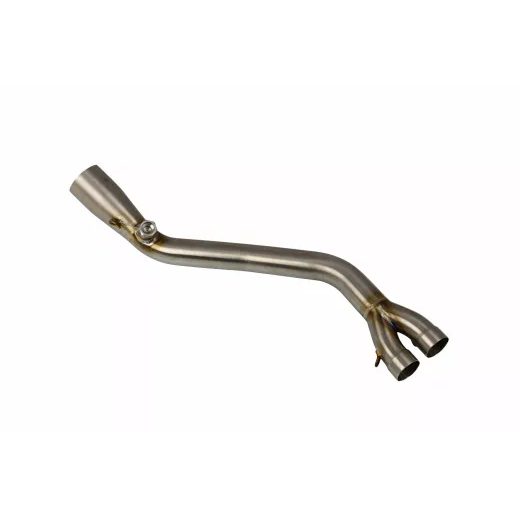 LINK CAURULE MID, LINK & Y PIPE FOR YAMAHA XP 500 T-MAX (NERŪSĒJOŠAIS TĒRAUDS)