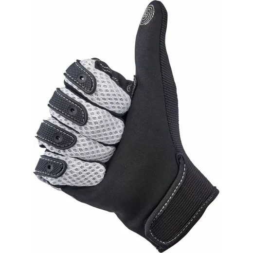 CIMDI ANZA GLOVES (BALTS, MELNS)