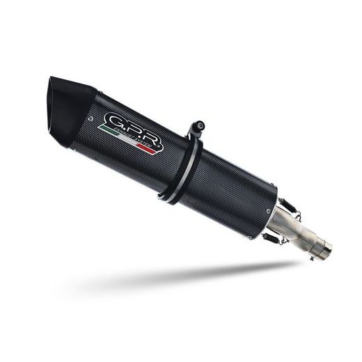 PILNA IZPLŪDES SISTĒMA GPR FURORE EVO4 E4.BM.CAT.93.FP4 MATTE BLACK PRIEKŠ BMW G 310 R 2017-2021