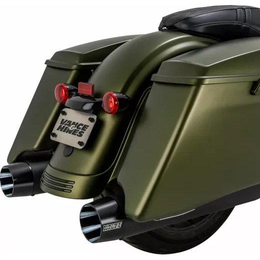 IZPŪTĒJS MUFFLERS BLACKBIRD 450 BLACK TOURING FOR HARLEY DAVIDSON FLH 1868 ABS