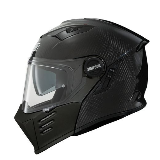 ĶIVERE SIMPSON HELMET ECE22.06 DARKSOME (KARBONS)