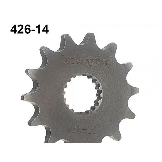 ĶĒDES KOMPLEKTS D.I.D CHAIN - SUDRABA CHAIN 428 VX, X-RING (X, NX, QX, XS), CHK FRONT SPROCKET SUPERSPROX, CHK REAR SPROCKET SUPERSPROX PRIEKŠ SUZUKI DR 125 S / SE 1980-1985