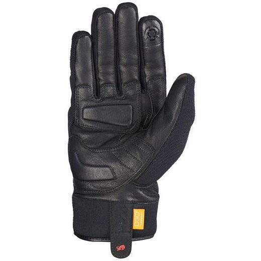 CIMDI FURYGAN GLOVES JET ALL SEASON D3O (MELNS, SARKANS)