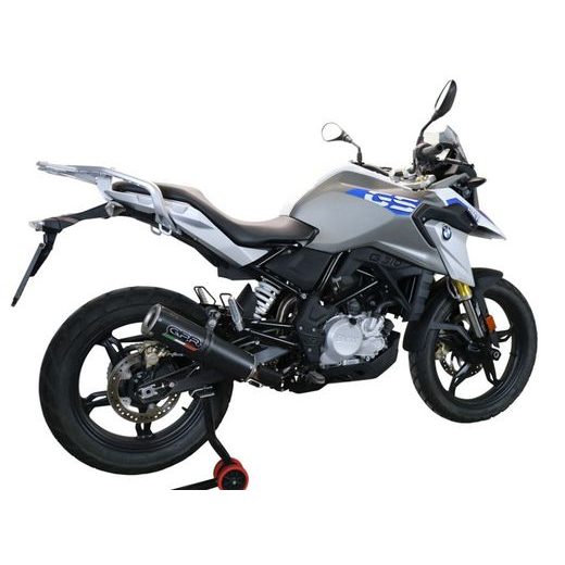 PILNA IZPLŪDES SISTĒMA GPR M3 E4.BM.CAT.106.M3.BT MATTE BLACK PRIEKŠ BMW G 310 GS 2017-2021