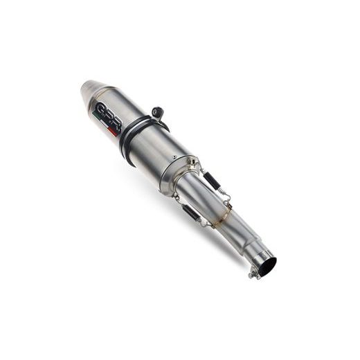 PILNA IZPLŪDES SISTĒMA GPR DEEPTONE CO.ATV.28.1.DEATV BRUSHED STAINLESS STEEL INCLUDING REMOVABLE DB KILLER