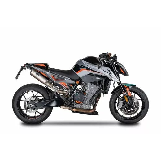 KREISAIS, LABAIS, TOP EXH KTM 790DUKE GRID-O FOR KTM DUKE 790 ABS (TITĀNS)