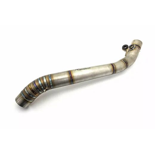 CAURULE LINK PIPE FOR HONDA CBR 1000 RR (NERŪSĒJOŠAIS TĒRAUDS)